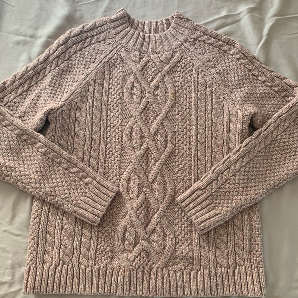 Abercrombie pink sweater